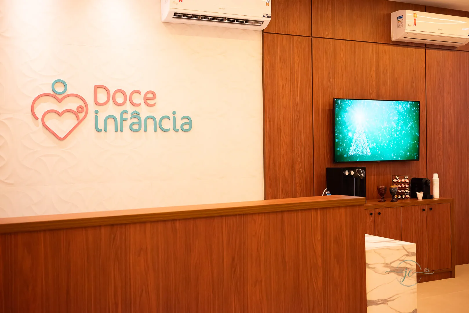 Recepção da clínica